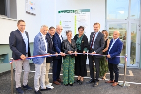 Saint-Jean-de-Losne inaugure sa "magnifique" maison de sante